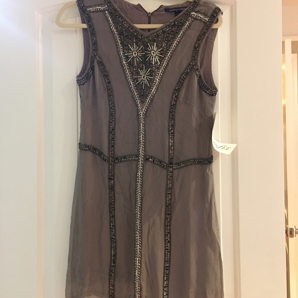 French connection beaded dress